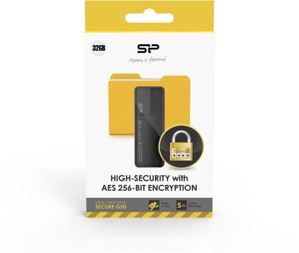 Silicon Power Secure G50 Usb Pendrive 32Gb Black - Afbeelding 6