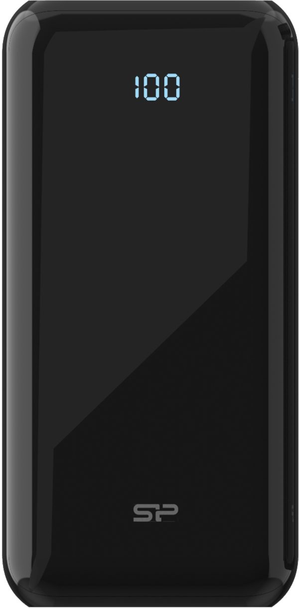 Silicon Power Qs28 Fast Charging 18W Pd Powerbank 20000 Mah Black - Afbeelding 2