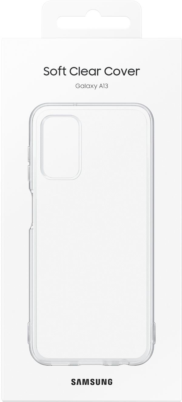 Samsung Ef-Qa135Ttegww Samsung Soft Clear Cover Galaxy A13 4G Transparent - Afbeelding 5
