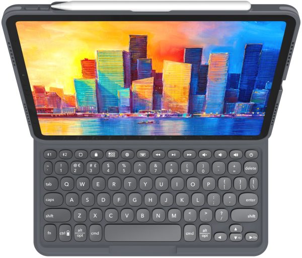 Zagg Pro Keys Bluetooth Keyboard Case For Apple Ipad Air 10.9 (2020/2022) Qwerty Black - Afbeelding 3