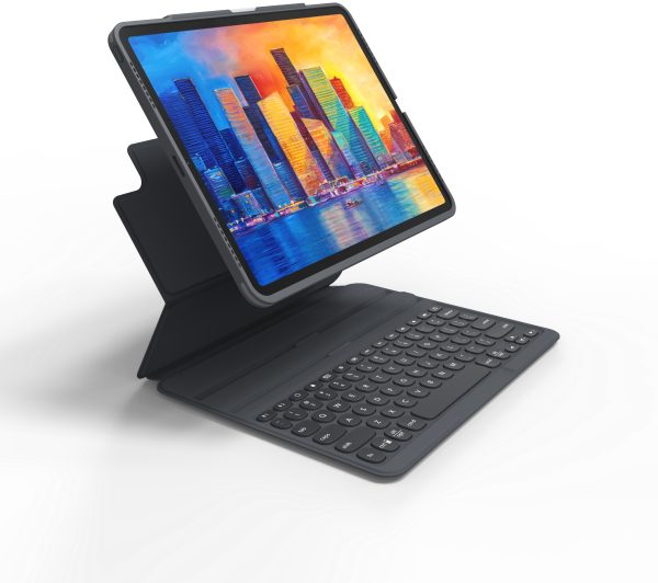 Zagg Pro Keys Bluetooth Keyboard Case For Apple Ipad Air 11 (2024/2025)/Pro 11 (2021) Qwerty Black - Afbeelding 2