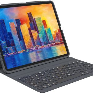 Zagg Pro Keys Bluetooth Keyboard Case For Apple Ipad 10.2 (2019/2020/2021) Azerty Black