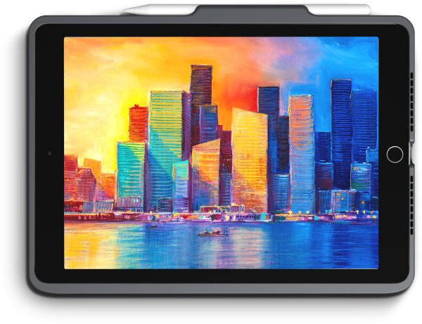 Zagg Pro Keys Bluetooth Keyboard Case For Apple Ipad 10.2 (2019/2020/2021) Azerty Black - Afbeelding 5