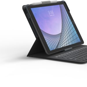 Zagg Messenger Folio 2 Bluetooth Keyboard Case For Apple Ipad 10.2/Pro/Air 10.5 Serie Azerty Black