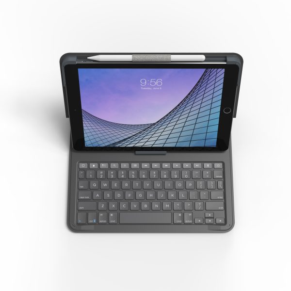 Zagg Messenger Folio 2 Bluetooth Keyboard Case For Apple Ipad 10.2/Pro/Air 10.5 Serie Azerty Black - Afbeelding 5