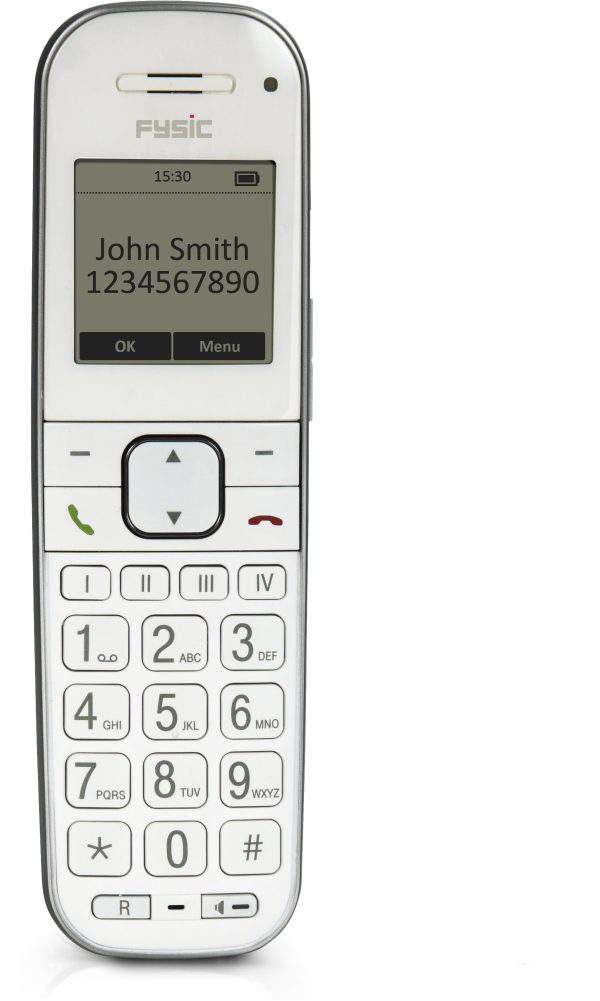 Fysic Fx-9000 Fysic Big Button Senioren Dect-Telefoon White - Afbeelding 4