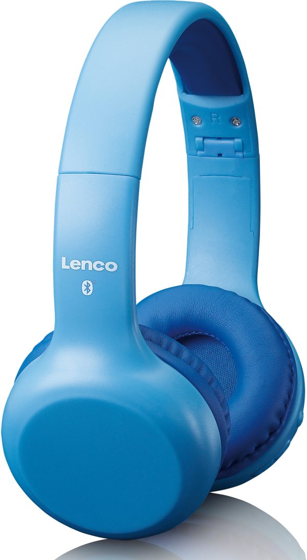 Lenco Hpb-110Bu Lenco On-Ear Stereo Bluetooth Headset For Kids Blue - Afbeelding 3