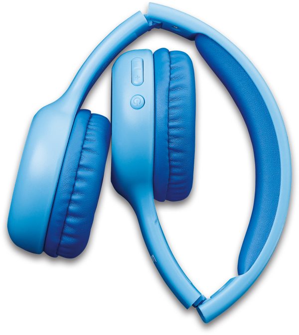 Lenco Hpb-110Bu Lenco On-Ear Stereo Bluetooth Headset For Kids Blue - Afbeelding 8