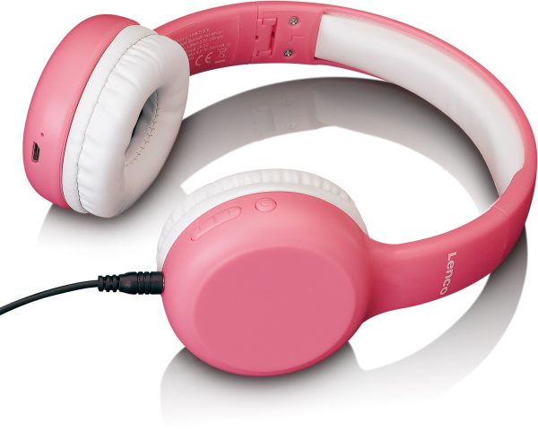 Lenco Hpb-110Pk Lenco On-Ear Stereo Bluetooth Headset For Kids Pink - Afbeelding 9