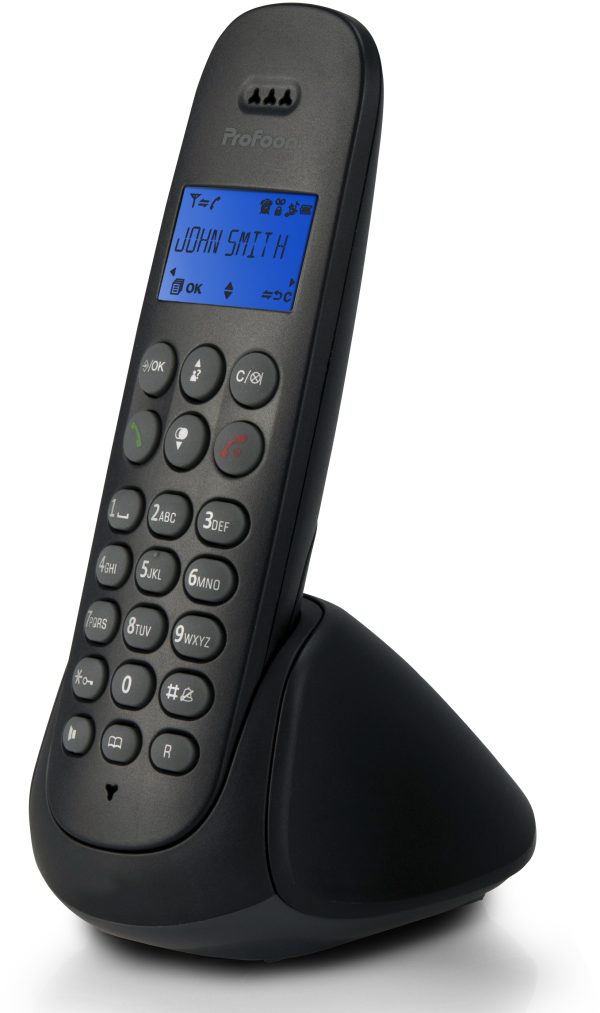 Profoon Pdx-300 Profoon Dect Telefoon Black - Afbeelding 3