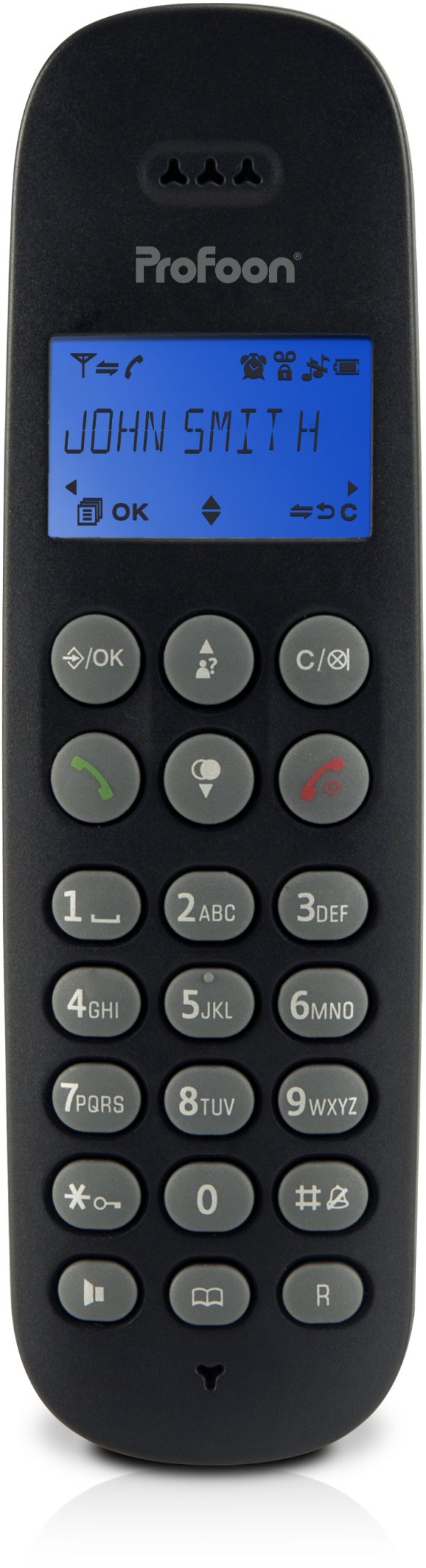 Profoon Pdx-300 Profoon Dect Telefoon Black - Afbeelding 5