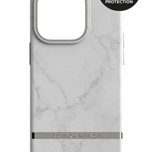 Richmond & Finch Freedom Series One-Piece Apple Iphone 14 Pro White Marble