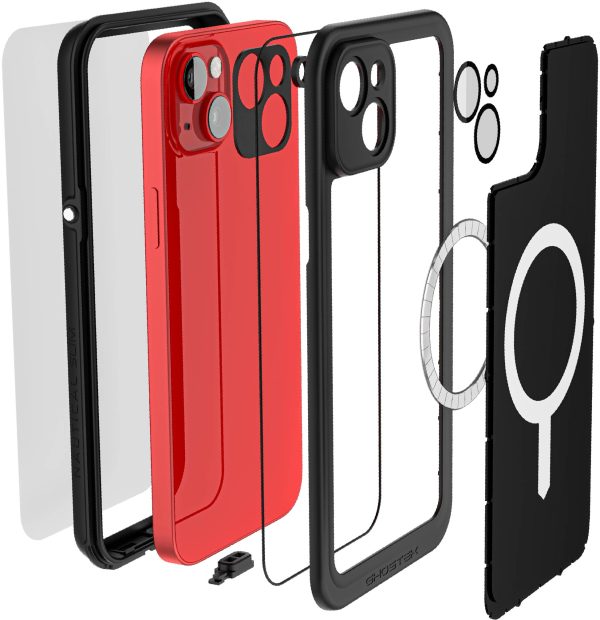 Ghostek Nautical Slim Waterproof Magsafe Case Apple Iphone 14 Plus Black - Afbeelding 11