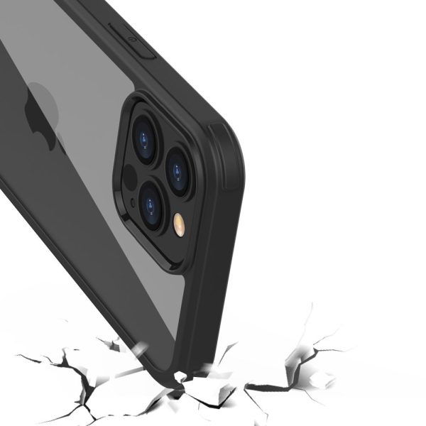 Valenta Tempered Glass Full Cover Bumper Case Apple Iphone 14 Pro Max Black - Afbeelding 5