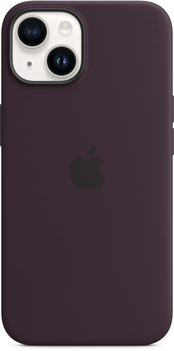 Apple Mpt03Zm/A Apple Silicone Case With Magsafe Iphone 14 Elderberry