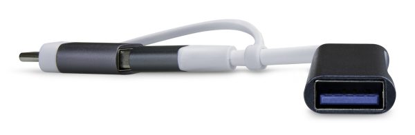 Xccess Usb-C Multi-Hub To 4 Usb Grey - Afbeelding 3
