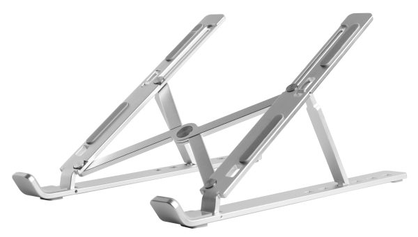Mobilize Aluminium Laptop Stand Up To 15.6 Inch Silver - Afbeelding 3