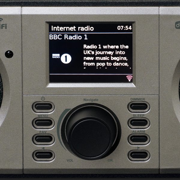 Lenco Dir-141Bk Lenco Internet Dab+ Bluetooth Radio Black/Silver - Afbeelding 6