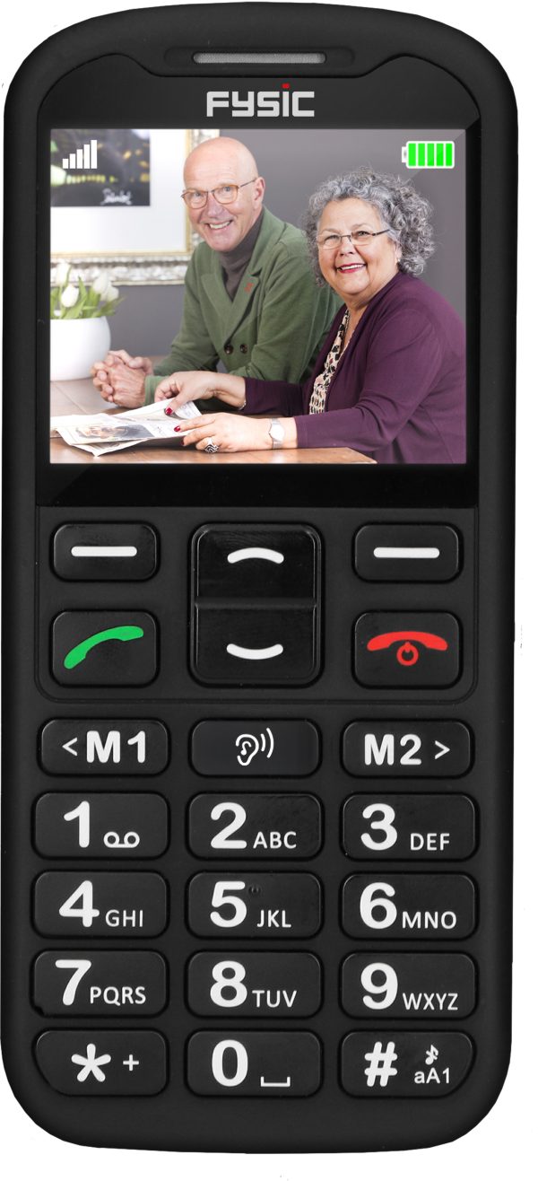 Fysic F10 Fysic Big Button Gsm 4G Black - Afbeelding 5