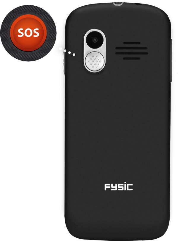 Fysic F10 Fysic Big Button Gsm 4G Black - Afbeelding 6