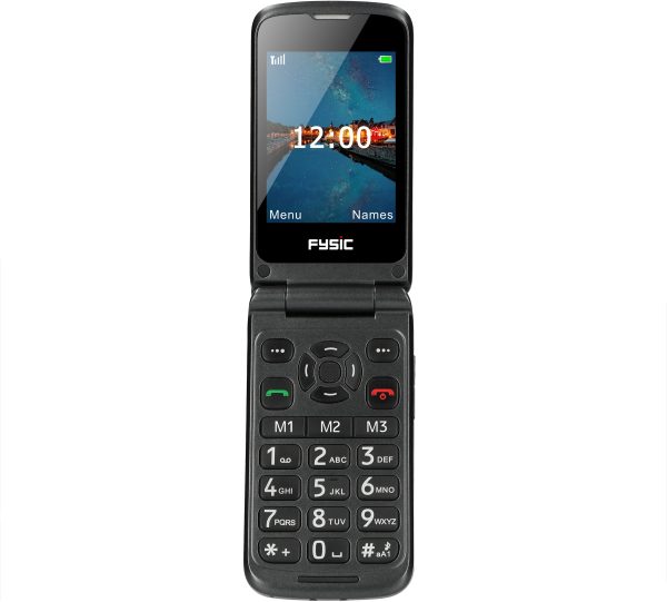 Fysic F15 Fysic Big Button Klap Gsm 4G Black - Afbeelding 9