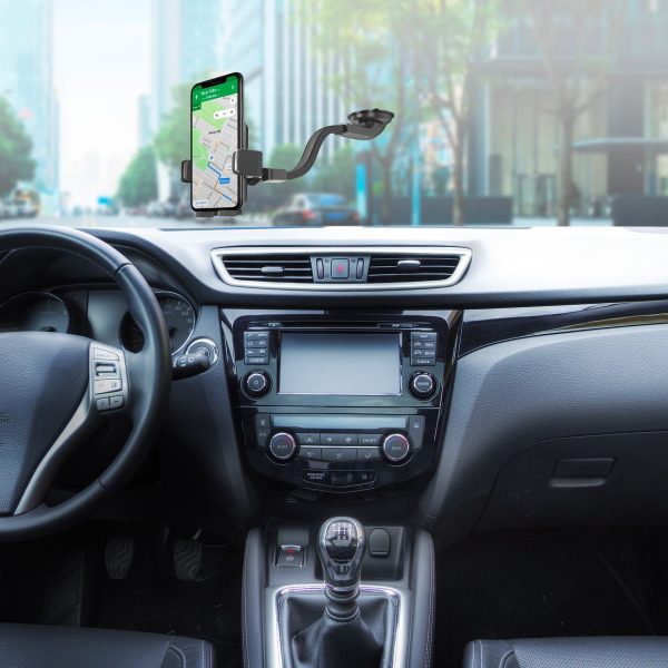 Celly Mountflexplus Universal Car Holder Black - Afbeelding 4