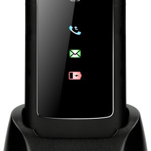 Fysic F15 Fysic Big Button Klap Gsm 4G Black Actie Pakket 5+1 Gratis