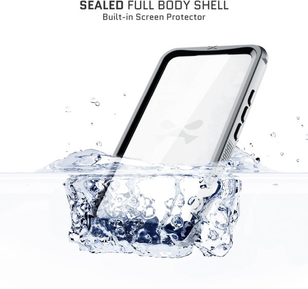 Ghostek Nautical Waterproof Magsafe Case + Belt Swivel Holster Apple Iphone 15 Pro Clear - Afbeelding 10