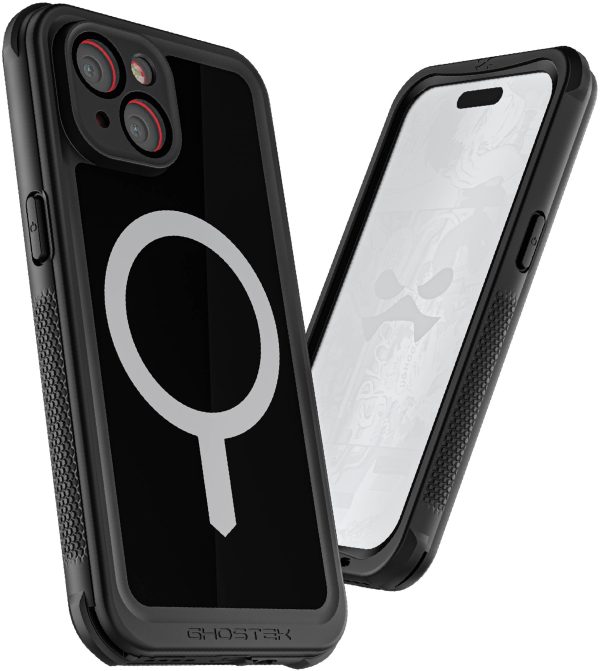 Ghostek Nautical Waterproof Magsafe Case + Belt Swivel Holster Apple Iphone 15 Black - Afbeelding 6