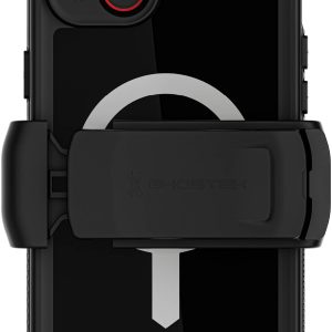 Ghostek Nautical Waterproof Magsafe Case + Belt Swivel Holster Apple Iphone 15 Plus Black