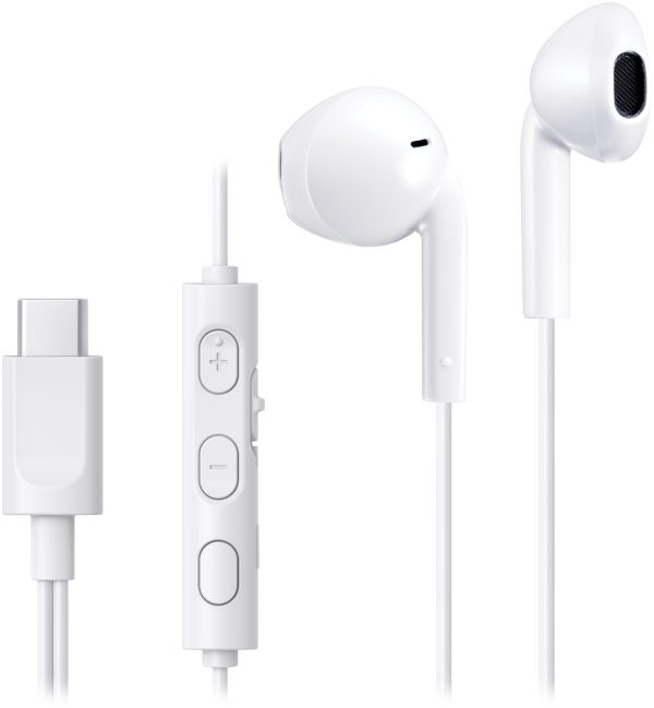 Jvc Ha-Fr17Uc Jvc In-Ear Usb-C Stereo Headset + Remote White