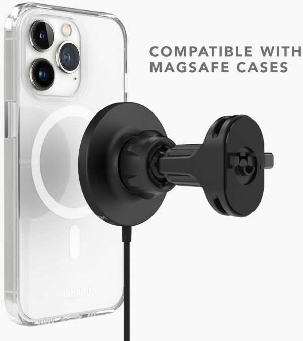 Vonmählen Aura Car Magnetic Wireless Charging Pad Black - Afbeelding 5