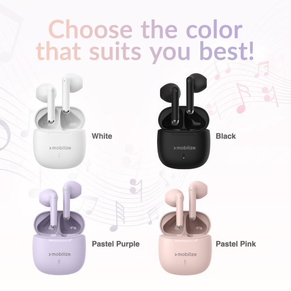 Mobilize Tws Earbuds Black - Afbeelding 6