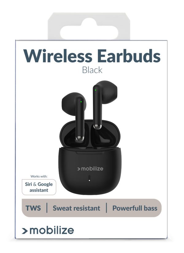 Mobilize Tws Earbuds Black - Afbeelding 9