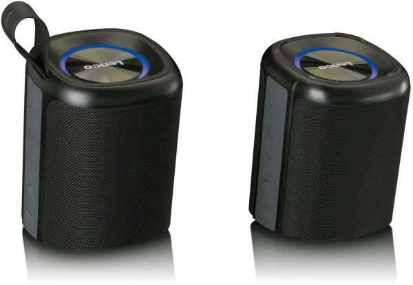 Lenco Btp-400Bk Lenco 2-In-1 Stereo Bluetooth Speaker Black - Afbeelding 5