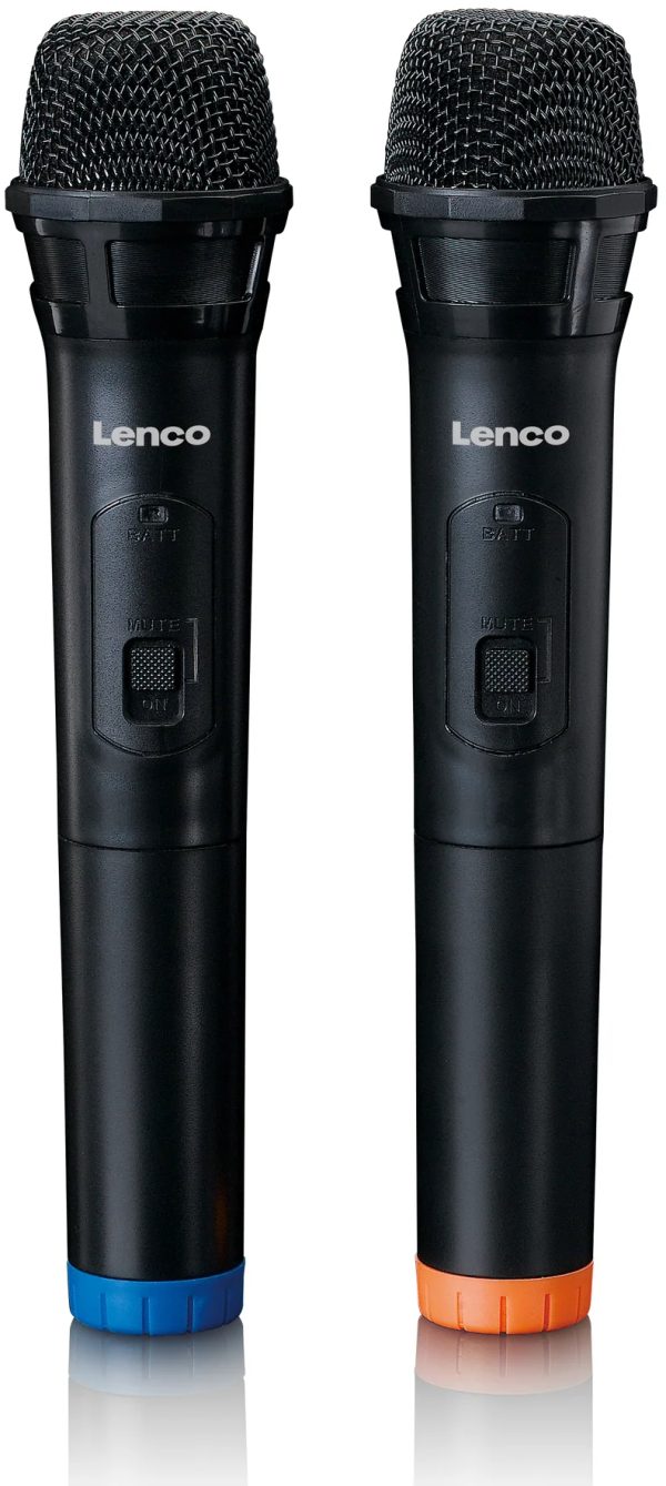 Lenco Pa-220Bk Lenco Bluetooth Party Speaker + Remote + 2 Microphones Black - Afbeelding 8