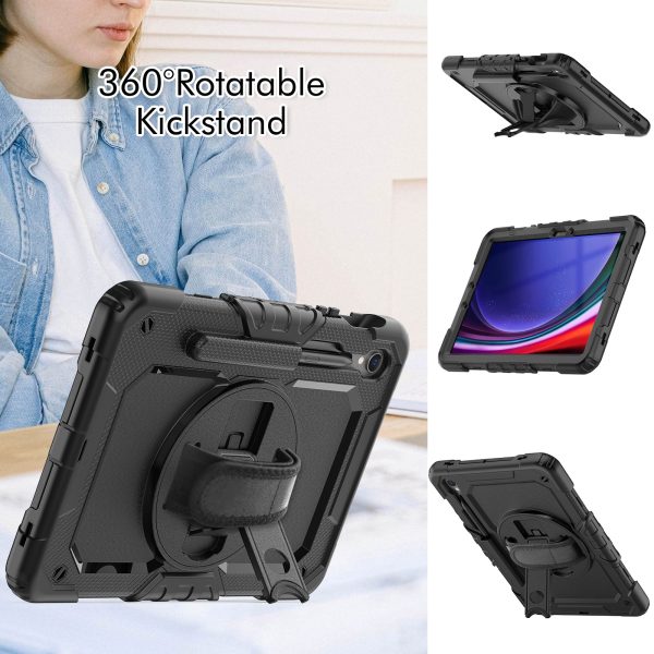 Xccess Survivor All-Round Case Samsung Galaxy Tab S9 11/S9 Fe 10.9/S10 Fe 11/S10 Lite Black (Screenless) - Afbeelding 4