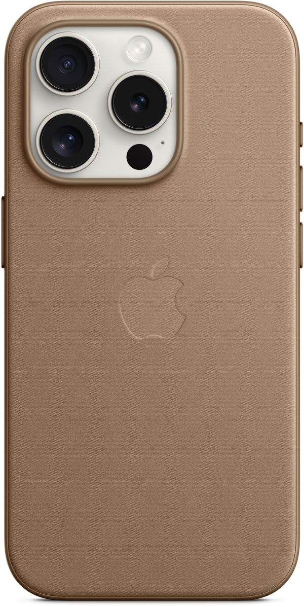 Apple Mt4J3Zm/A Apple Finewoven Case With Magsafe Iphone 15 Pro Taupe
