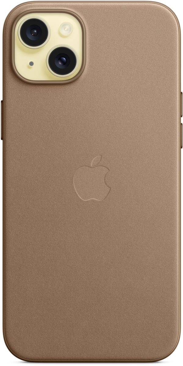 Apple Mt473Zm/A Apple Finewoven Case With Magsafe Iphone 15 Plus Taupe - Afbeelding 3