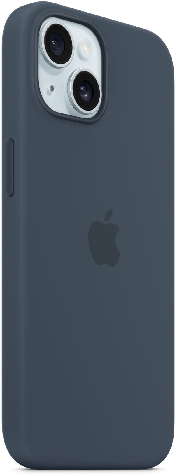 Apple Mt0N3Zm/A Apple Silicone Case With Magsafe Iphone 15 Storm Blue - Afbeelding 2