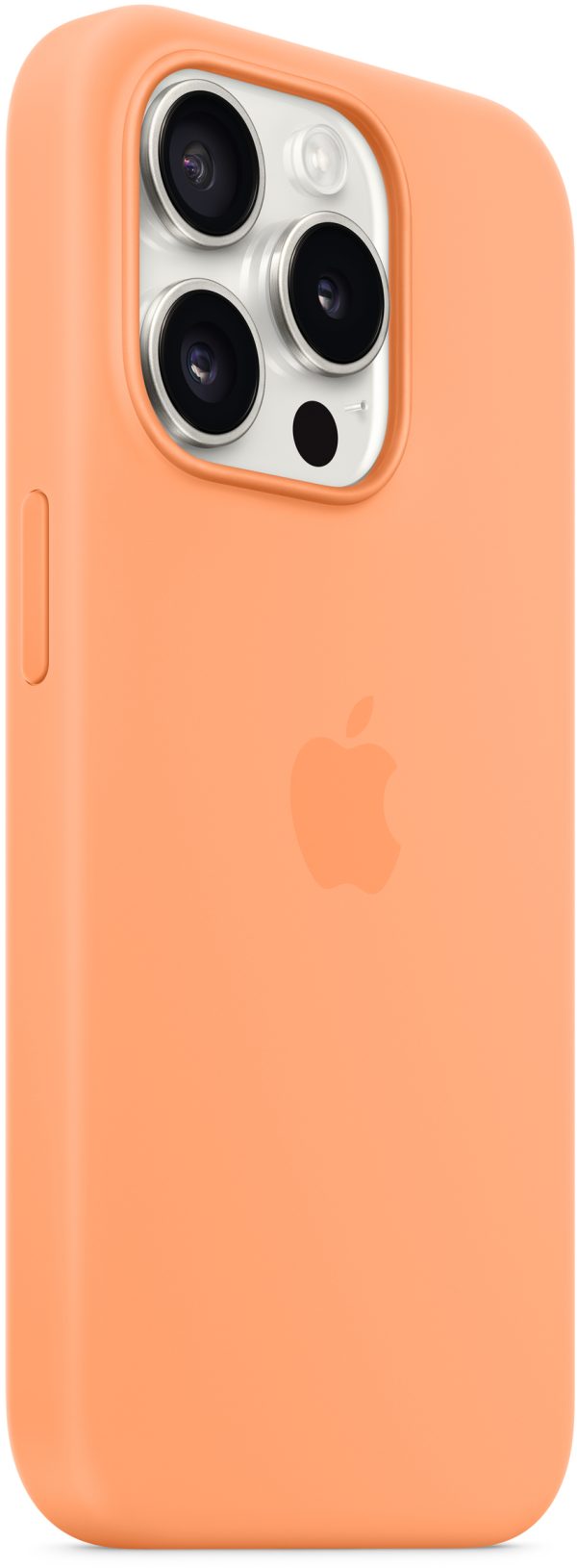 Apple Mt1H3Zm/A Apple Silicone Case With Magsafe Iphone 15 Pro Sorbet Orange - Afbeelding 2