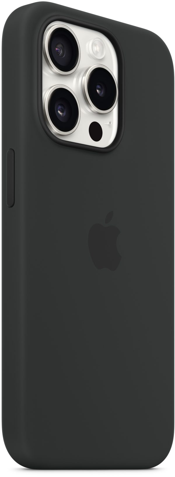 Apple Mt1M3Zm/A Apple Silicone Case With Magsafe Iphone 15 Pro Max Black - Afbeelding 2