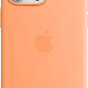 Apple Mt1W3Zm/A Apple Silicone Case With Magsafe Iphone 15 Pro Max Sorbet Orange