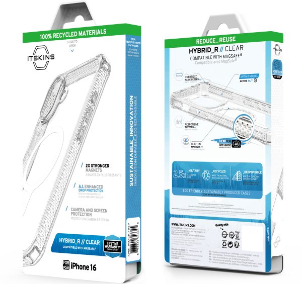 Itskins Level 2 Hybridmagclear_R For Apple Iphone 16 Transparent - Afbeelding 7