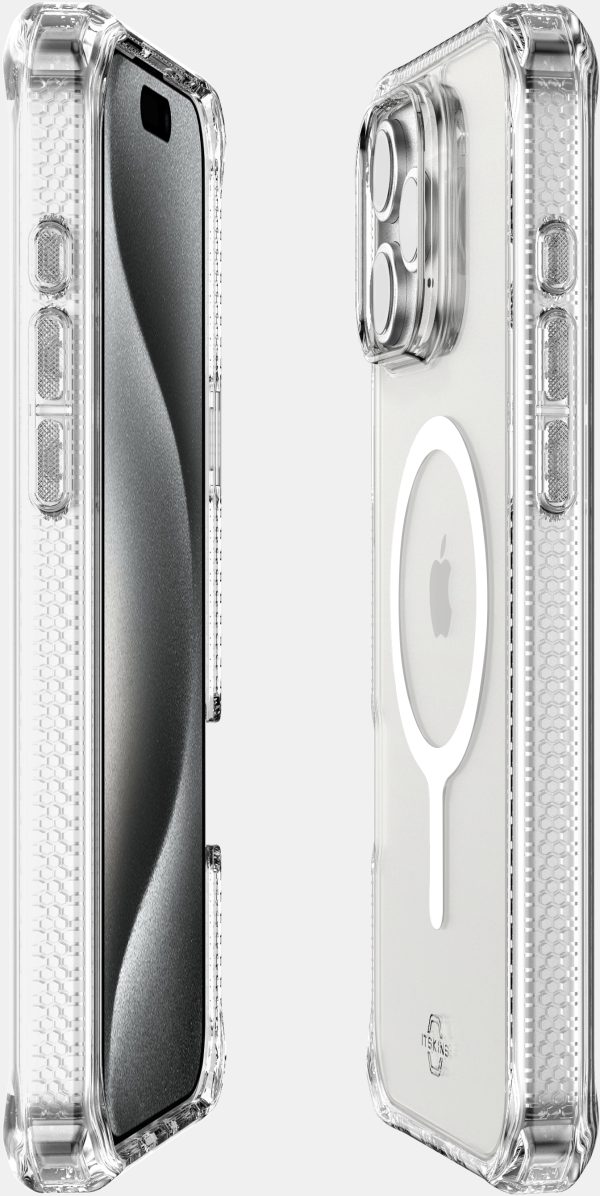 Itskins Level 2 Hybridmagclear_R For Apple Iphone 16 Pro Transparent - Afbeelding 4