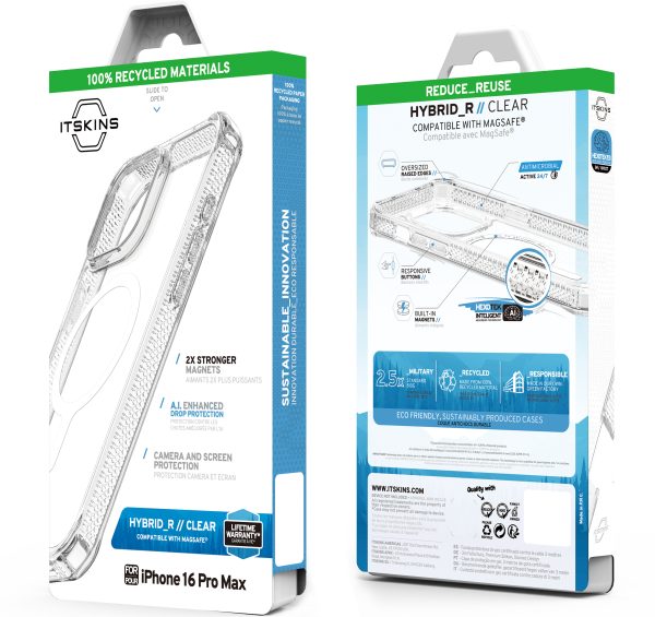 Itskins Level 2 Hybridmagclear_R For Apple Iphone 16 Pro Max Transparent - Afbeelding 7