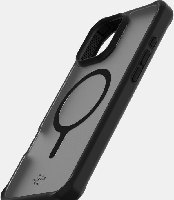 Itskins Level 2 Hybridmagfrost_R For Apple Iphone 16 Pro Max Black - Afbeelding 5