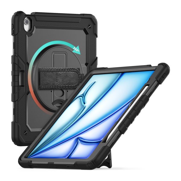 Xccess Survivor Essential Case Apple Ipad Air 13 (2024/2025) Black (Screenless) - Afbeelding 5