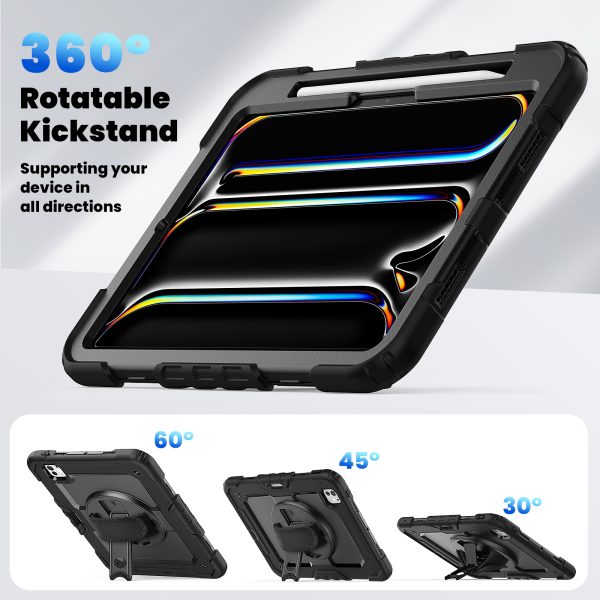 Xccess Survivor Essential Case Apple Ipad Pro 11 (2024) Black (Screenless) - Afbeelding 4