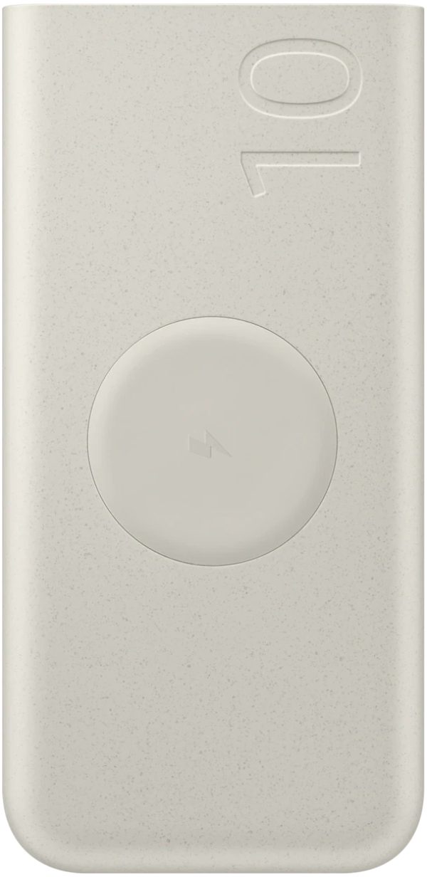 Samsung Eb-U2510Xuegeu Samsung Wireless Battery Pack 10.000 Mah 25W Beige